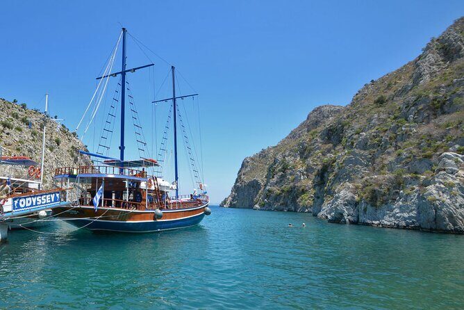 Full Day 3-Island Boat Cruise from Port of Kos - The Crew on Odyssey: Friendly Service and a Captain Who Looks for Dolphins