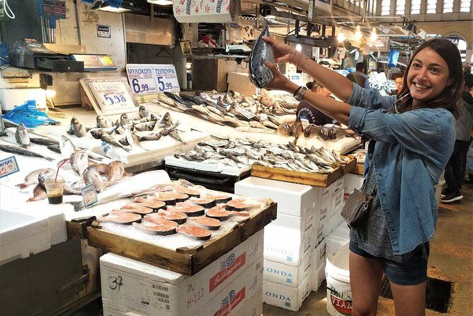 Get a Taste of Athens Food Tour - Central Market Athens: sensory peak, with timing limits