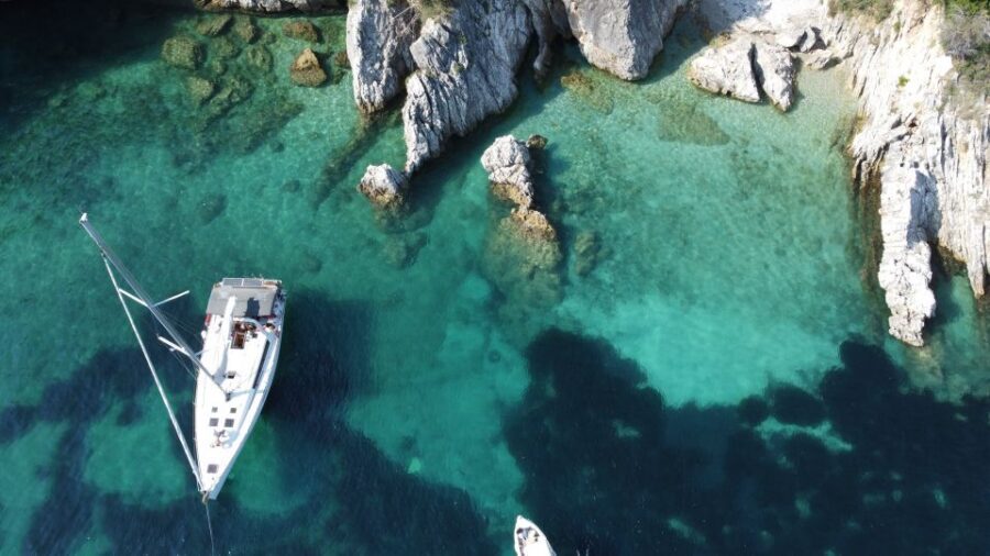 Gouvia: Corfu Island Sailing Trip with Snack and Soft Drinks - Gouvia to the Ionian Sea: the easy start that sets the mood