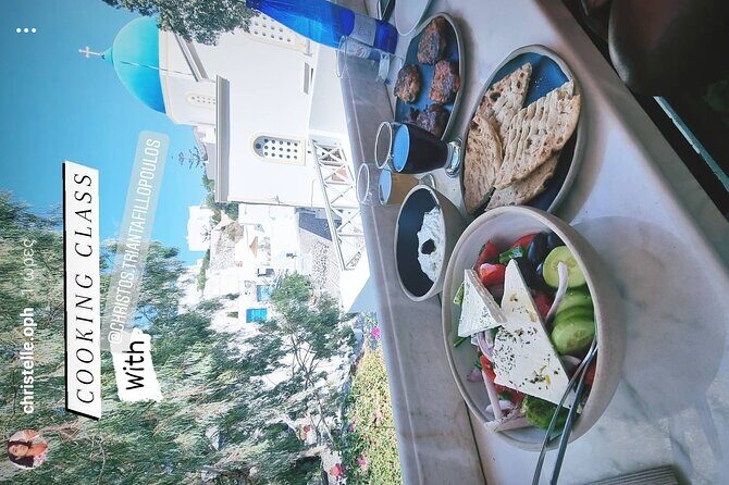 Greek Cuisine Cooking Class in Santorini with Recipes and Wine - Hands-On vs Watching: How Participation Really Feels