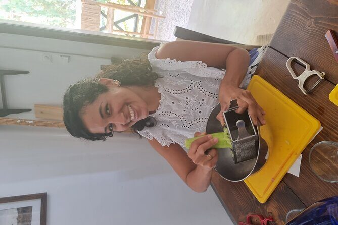 Greek Cuisine Cooking Class in Santorini with Recipes and Wine - Lunch with Island Wine: Eating What You Made (and Actually Enjoying It)