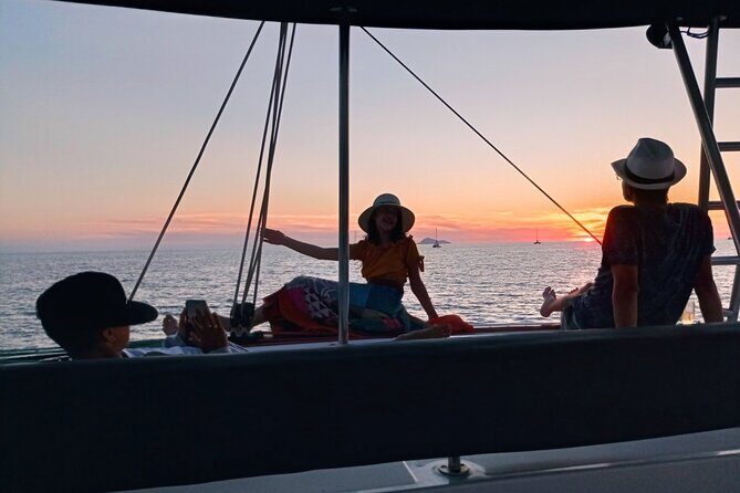 Half-Day Exclusive Catamaran Cruise in Santorini with Meal and Open Bar - Thirassia Island snorkeling + BBQ on board (the real lunch highlight)