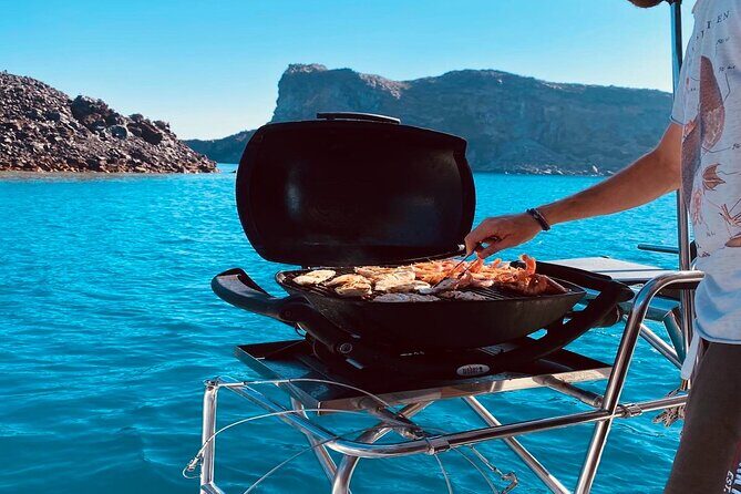 Half-Day Exclusive Catamaran Cruise in Santorini with Meal and Open Bar - Time on deck: where you’ll actually enjoy the ride