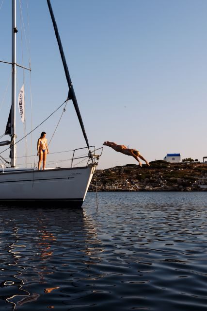 Heraklion: Dia Island Sailing Cruise with Snorkeling - Dia Island Swim Stop: Swimming, Snorkeling, and Paddleboarding Time