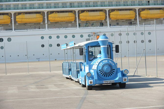 Hop on Hop Off Classic tour of Athens, Piraeus & Beaches - From the port toward the harbor: Lion of Piraeus and coastal stops