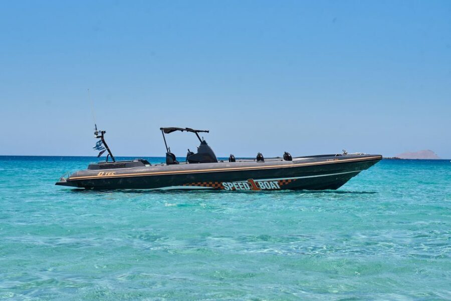 Limeniskos: Gramvousa and Balos Speedboat Tour with Drinks - Drinks onboard: included comfort that makes the ride better