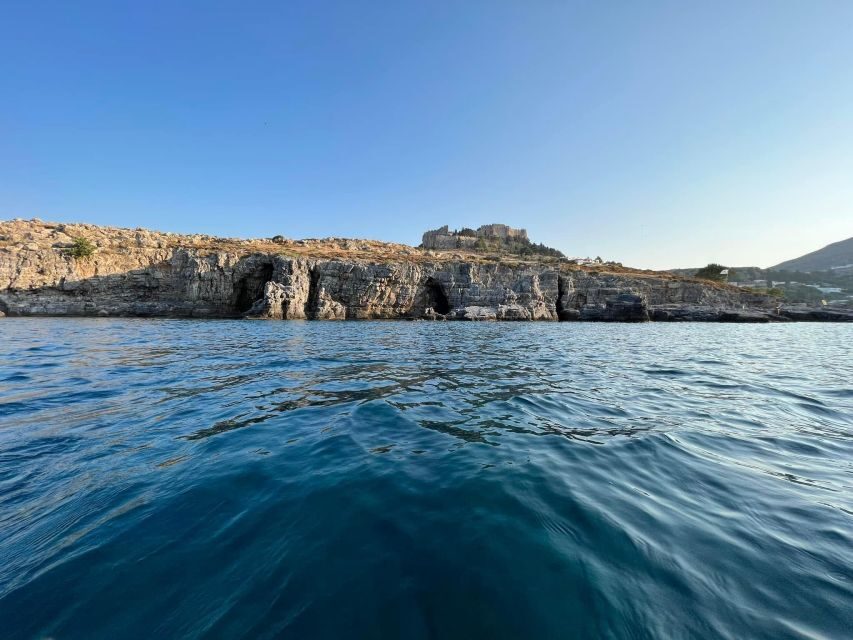 Lindos,Pefkos: All inclusive Swim & Snorkel Boat Cruise - Stop 3: St. Paul’s Bay for an easy final swim with big views