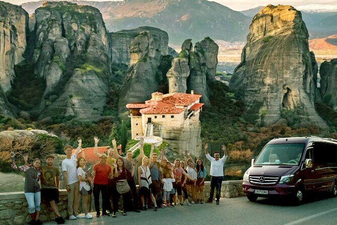 Meteora Monasteries & Caves DayTrip from Athens with Greek Lunch - Athens to Kalabaka: the long coach ride, plus two chances to reset