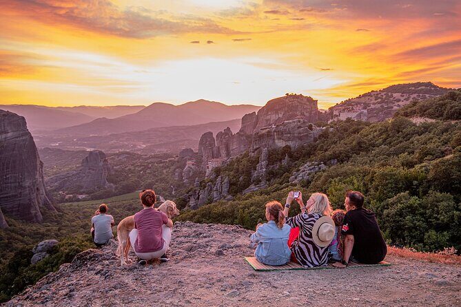Meteora Sunset with Monastery & Hermit Caves Tour in Small Group - Great Meteoron, Roussanou, and Varlaam: Three Sides of the Same Story
