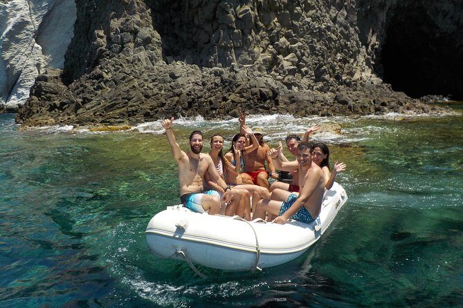 Milos Small-Group Full-Day Cruise with Snorkelling and Lunch - The Short Agios Dimitrios Swim: Views Across the Milos Caldera