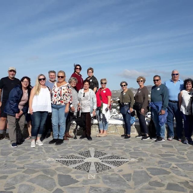 Mykonos: Farm, Ano Mera Village, and Beaches Guided Tour - The Final Mykonos Town Panoramic Photo Spot