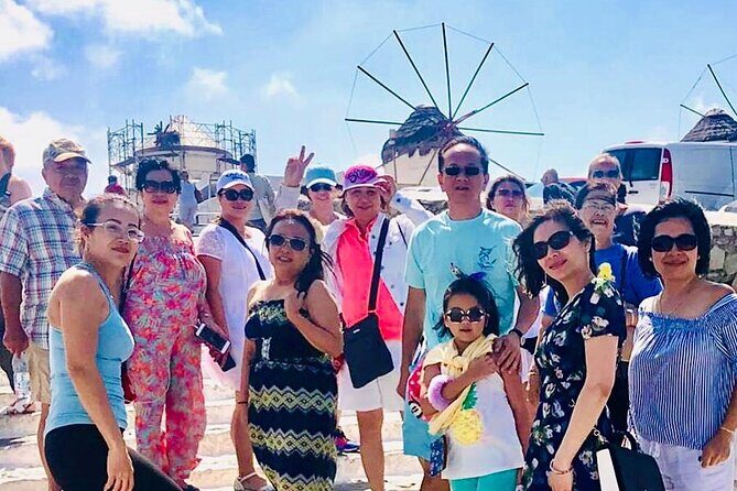 Mykonos Shore Excursion with Pickup from Cruise Ship Terminal - Finding Your Group Fast at the Tourlos Cruise Port