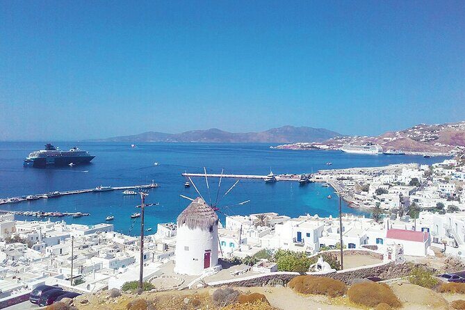 Mykonos Shore Excursion with Pickup from Cruise Ship Terminal - Akti Kampani Waterfront Finish: A Smooth Way to Get Back to Your Ship
