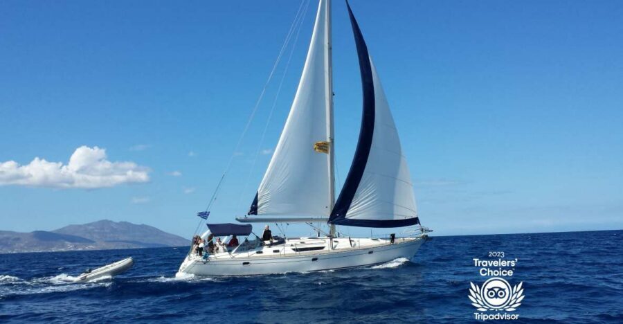 Mykonos: Yacht Cruise to Rhenia and Guided Tour of Delos - The Yacht Ride From Mykonos: Sailing Fun With a Real-World Twist