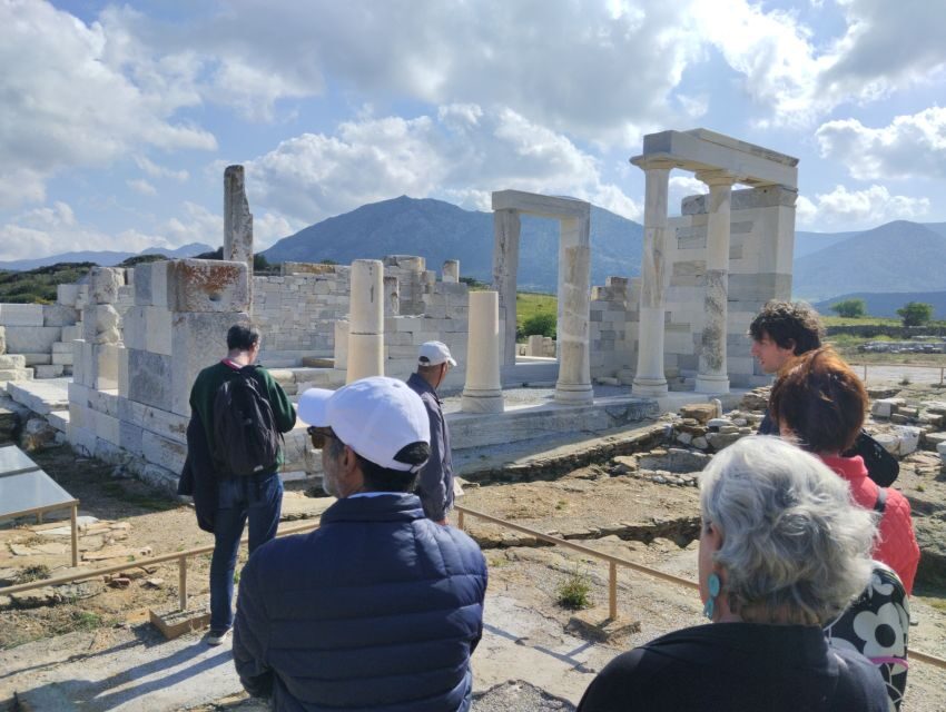 Naxos: Highlights Bus Tour with Free Time for Lunch and Swim - Apollonas Bay swim and the Kouros statue in the marble quarries