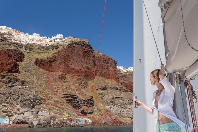 Premium Small-Group Catamaran Cruise with BBQ, Open Bar, Transfer - The Red Beach and White Beach photo run (and why it’s actually smart)