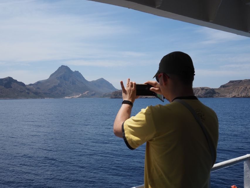 Rethymno Area: Gramvousa Island & Balos, Boat Ticket Extra - The big draw: Balos lagoon swims and Gramvousa views in one day