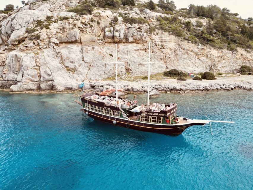 Rhodes: All Inclusive Day Cruise with BBQ & Unlimited Drinks - Where you meet and how to get there before the boat leaves