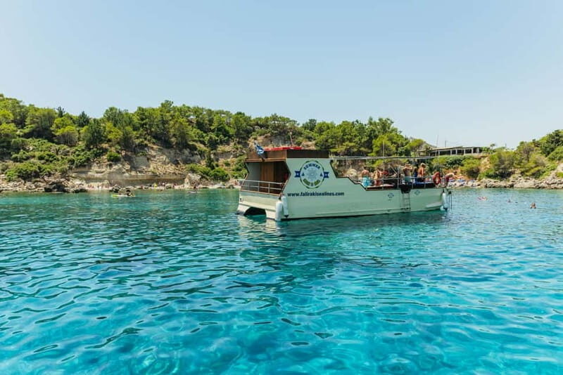Rhodes: Anthony Quinn, Ladiko and Caves All-Inclusive Cruise - Traganou Caves at Afandou Bay: swim inside, then surface back into daylight