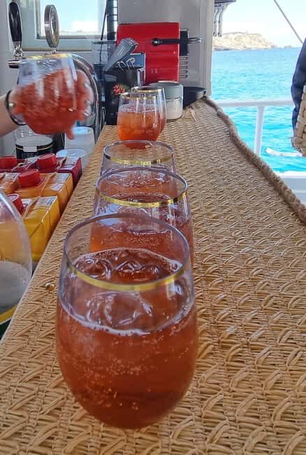 Rhodes: Boat Tour with Snorkeling, Gourmet Buffet & Open Bar - Afandou Beach and the Caves of Traganou: lunch with a view