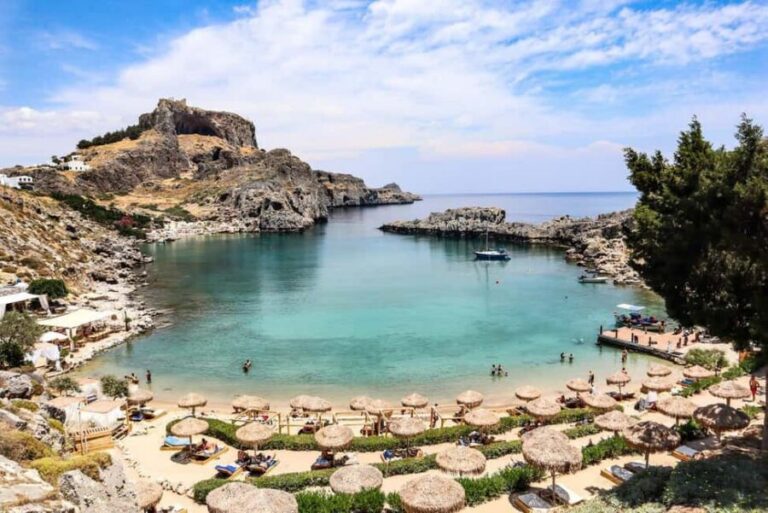 Rhodes: Guided Bus Tour to Lindos Village & Seven Springs - Pickup and transit: the part you should plan for