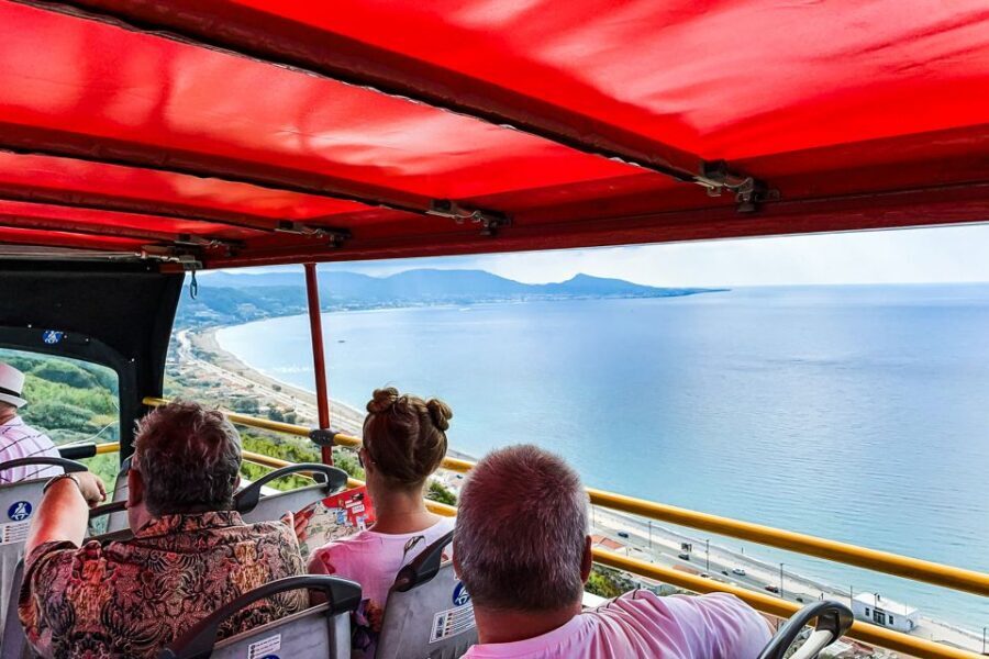 Rhodes: Hop-On Hop-Off Sightseeing Bus Tour - Elli Beach, the Aquarium of Rhodes, and Nea Agora Break Time