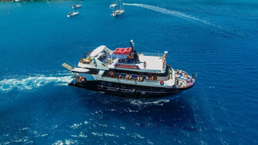 Rhodes: Lindos Cruise with 2 Swim Stops - Anthony Quinn Bay Swim Stop: Iconic Views With a Simple Water Break