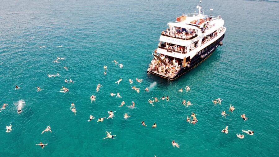 Rhodes: Lindos Cruise with 2 Swim Stops - Tsambika Blue Lagoon: The Perfect Final Swim Before Rhodes