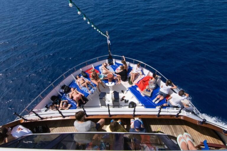 Rhodes: Lindos Cruise with 2 Swim Stops - Mandraki Port Check-In: Finding the Right Boat and Getting Seats