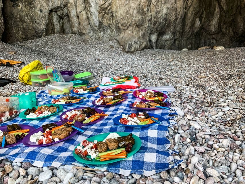 Rhodes: Pirates' Route Sea Kayaking Tour - The coastline highlights: Anthony Quinn Bay, Ladiko, Traounou, and the caves