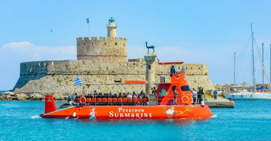 Rhodes Town: Submarine Cruise with Underwater Views - A 45-Minute Submarine Cruise That Still Feels Like a Real Experience