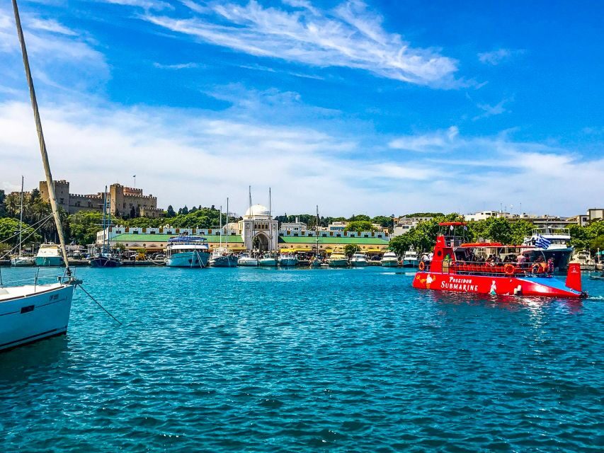 Rhodes Town: Submarine Cruise with Underwater Views - Getting the Best Views: Seat Strategy and Timing