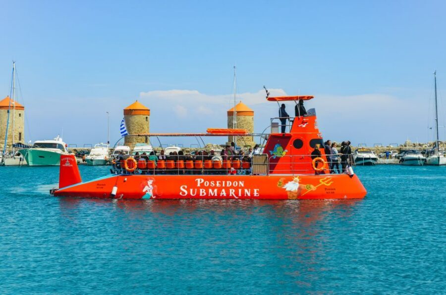Rhodes Town: Submarine Cruise with Underwater Views - What’s Included (and What You’ll Pay Extra)