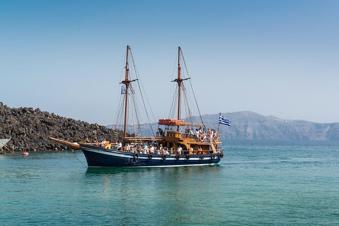 Santorini Caldera Cruise Tour (Volcano, Hot Springs, Thirassia) - Agios Nikolaos: A Shallow Mineral-Water Moment