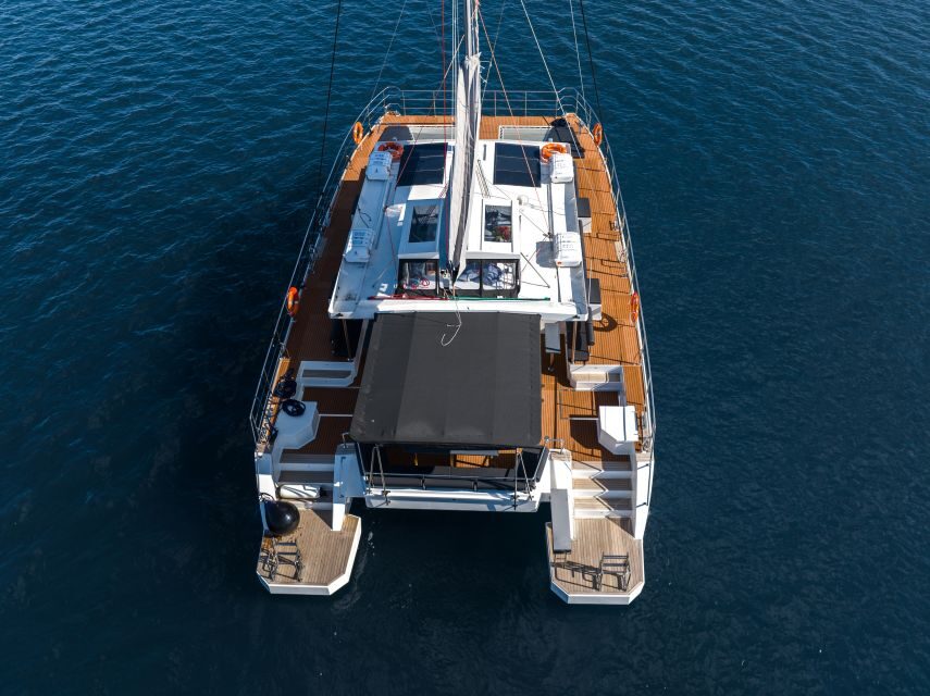 Santorini: Catamaran Caldera Cruise with Meal and Drinks - Why this Santorini caldera cruise starts at Ammoudi