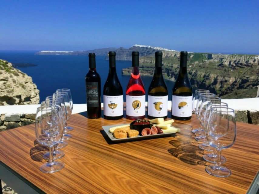 Santorini: Guided Tour to 3 Wineries with Wine Tastings - Key things to know before you go