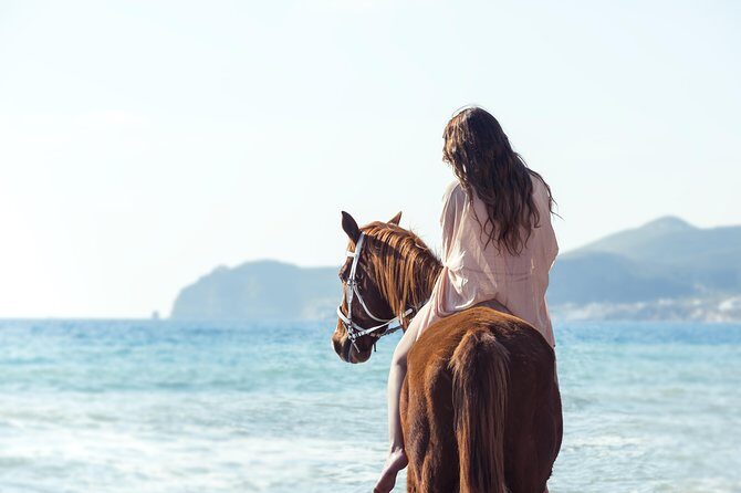 Santorini Horse Riding to Black Sandy Beach - Key things to know before you go