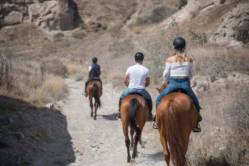 Santorini: Horse Riding Trip to Black Sandy Beach - Meet Efippos Riding Center and Get Set Up Right