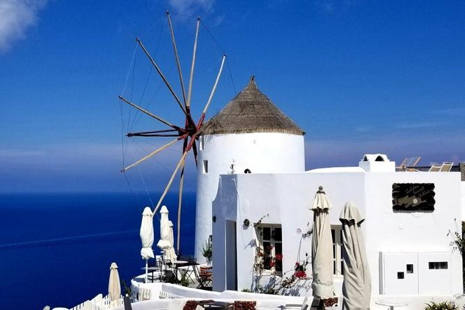 Santorini Private Driver: Explore Santorini - Port & Hotel Pickup - Three Bells, Prophet Elias, and the highest 360° views