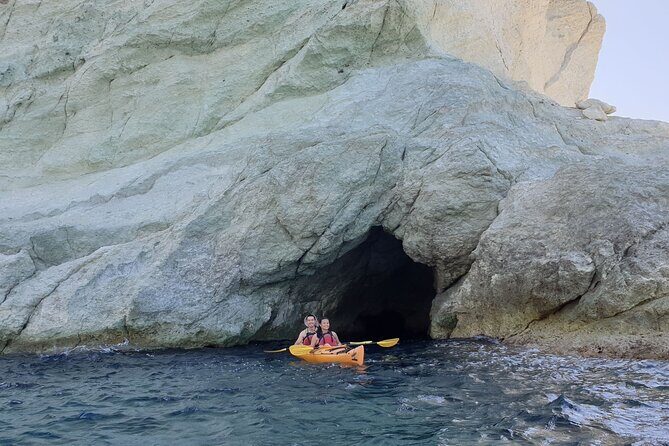 Santorini Sea Kayak - South Discovery, Small Group incl. Sea Caves and picnic - Why this Santorini sea kayak route feels special