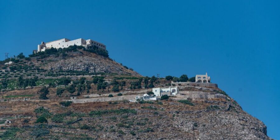 Santorini: Sunset Guided Tour with Hotel Pickup - Profitis Ilias Monastery: the highest point payoff