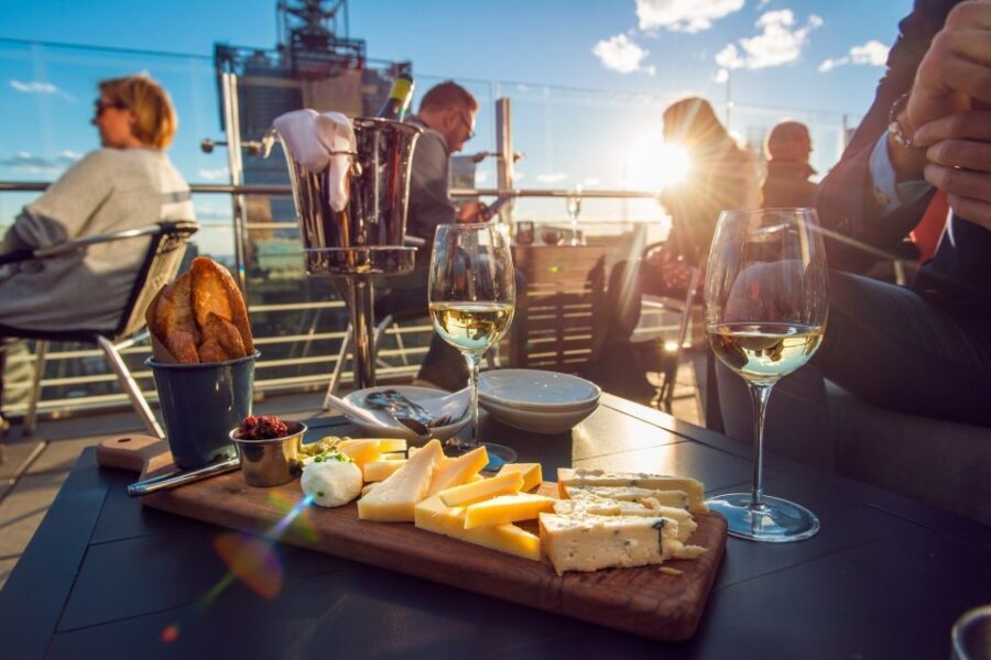 Santorini: Volcano and Hot Springs Sunset Dinner Cruise - Key highlights at a glance