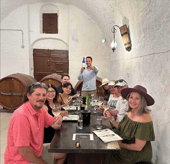 Santorini: Wine Tasting Tour with Snacks - Why Santorini Wine Tastes Like No Other