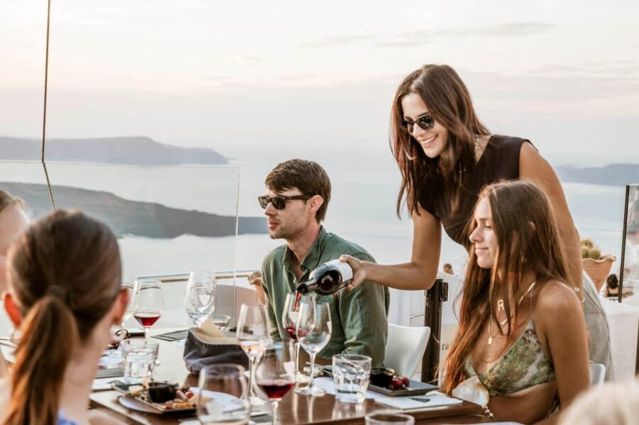 Santorini: Wine Tasting Tour with Snacks - Stop 1: Estate Argyros and the Vineyard Story