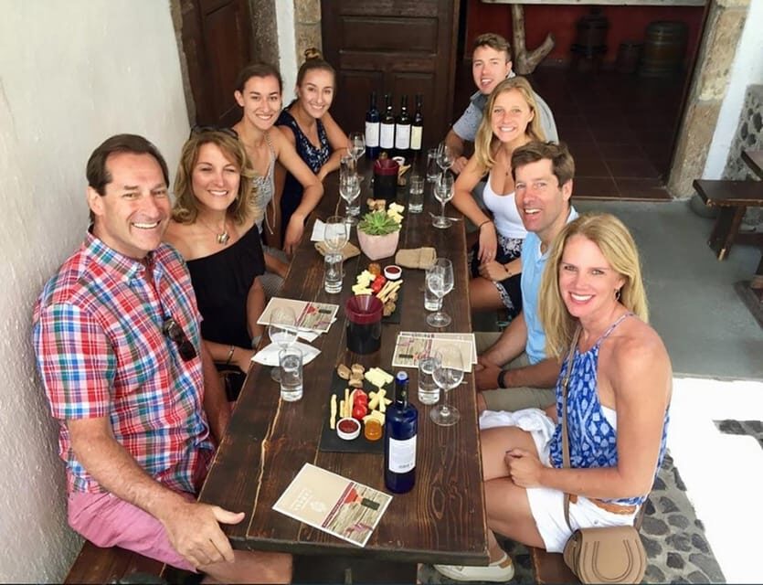 Santorini: Wine Tasting Tour with Snacks - Stop 3 at Santo Winery: Waterfront Views or Full Sunset Payoff
