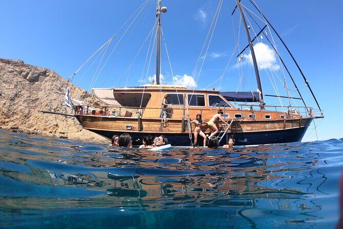 Shared Mykonos Sail Cruise to Delos and Rhenia Islands - Mykonos Sail Cruise to Delos and Rhenia: What the 6 Hours Feel Like