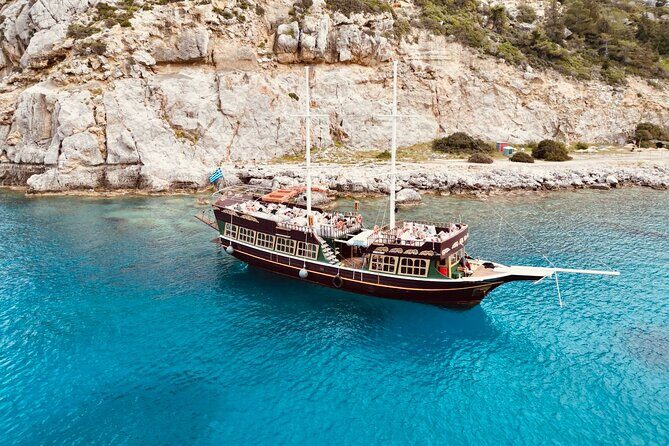 Sun & Sea 6 Hour All Inclusive Swimming Cruise with Greek BBQ & Unlimited Drinks - Traganou Beach Caves: Snorkeling in 30-Meter-Deep Water