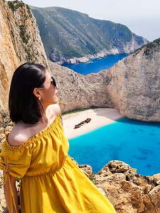 Zakinthos: Shipwreck Beach and Blue Caves Land and Sea Tour - Xygia Sulfur Beach and Makris Gialos: start with a swim, not a bus ride