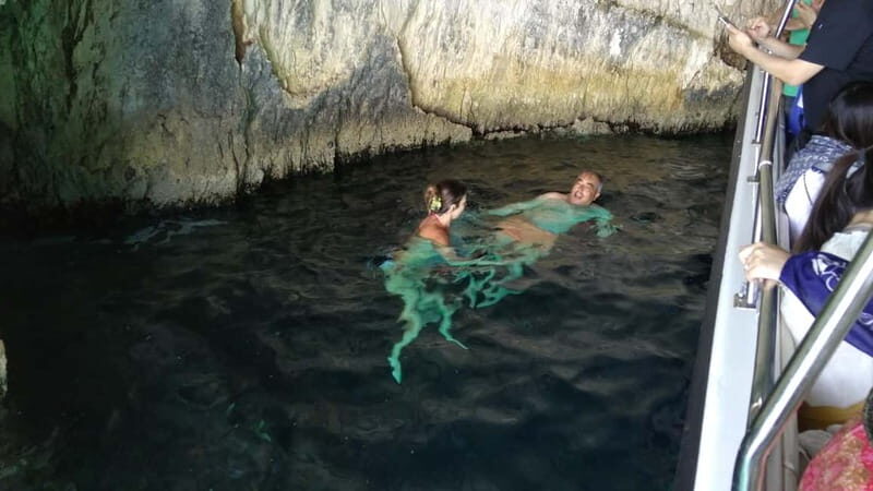 Zakynthos: Shipwreck Beach, Viewpoint, Blue Caves Day Tour - Xigia Sulfur Beach: The Natural Spa Stop