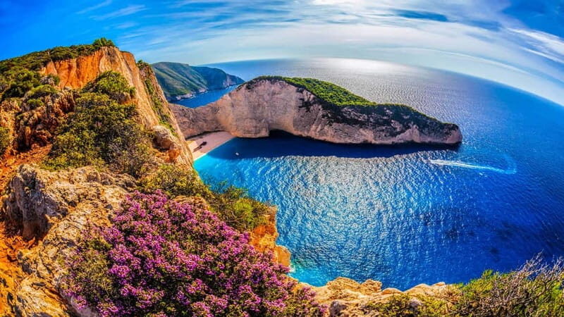 Zakynthos: Shipwreck Beach, Viewpoint, Blue Caves Day Tour - Getting Started in Zakynthos Town: Bochali Hill Sets the Tone